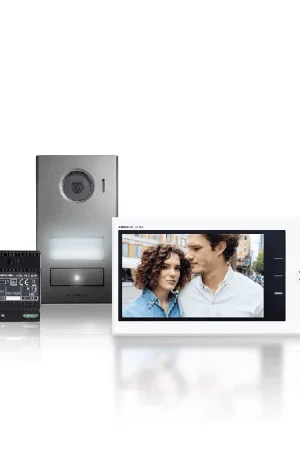 Aiphone - 2-draads videokit 7" kleurenmonitor & opbouwdeurpost Exclusieve Aanbieding