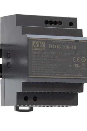 Meanwell - Voeding Ultra slim DIN rail 220V/12VDC 7.1A 100W - HDR-100-12 Uitverkoop