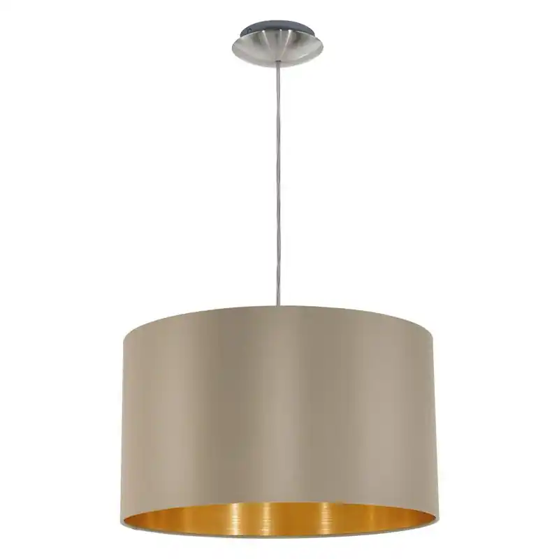 Eglo - Hanglamp Maserlo Beige/Goud Shop Nu