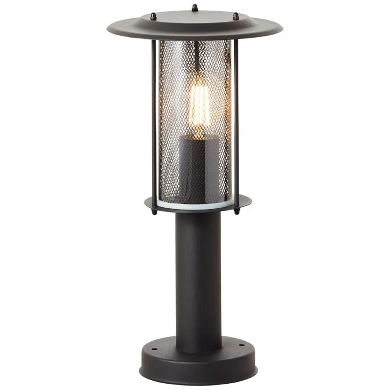 Brilliant - Zwarte terraslamp Detroit Koop Vandaag