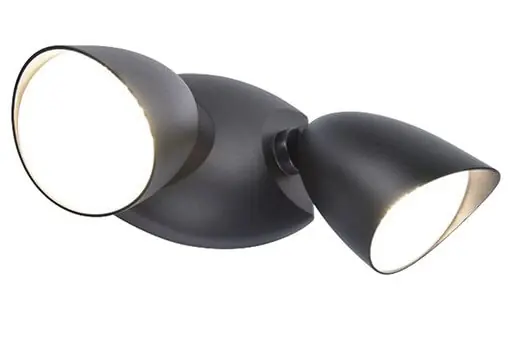Alleen Vandaag Lutec - Wandlamp Shrimp zwart