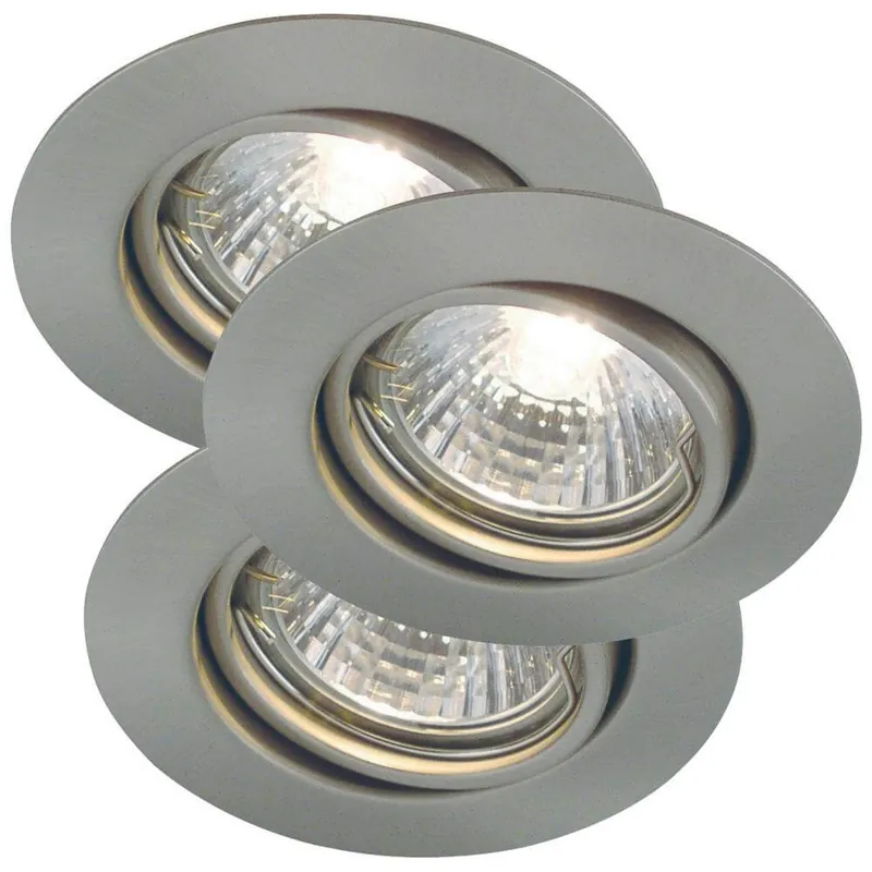 Nordlux - Set van 3 spots Triton metaal Speciale Aanbieding