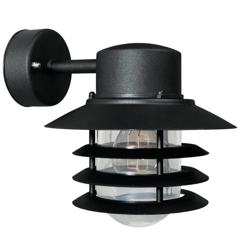 Snelle Levering Nordlux - Wandlamp Vejers zwart down