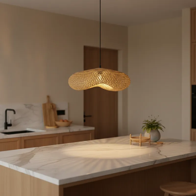 Hoge Kwaliteit Lyora - Bamboe hanglamp Adaline 62cm