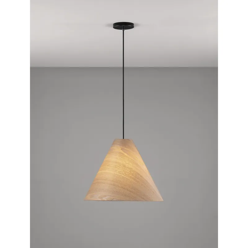 Lyora - Houten hanglamp Elysian Ø 45cm Op = Op
