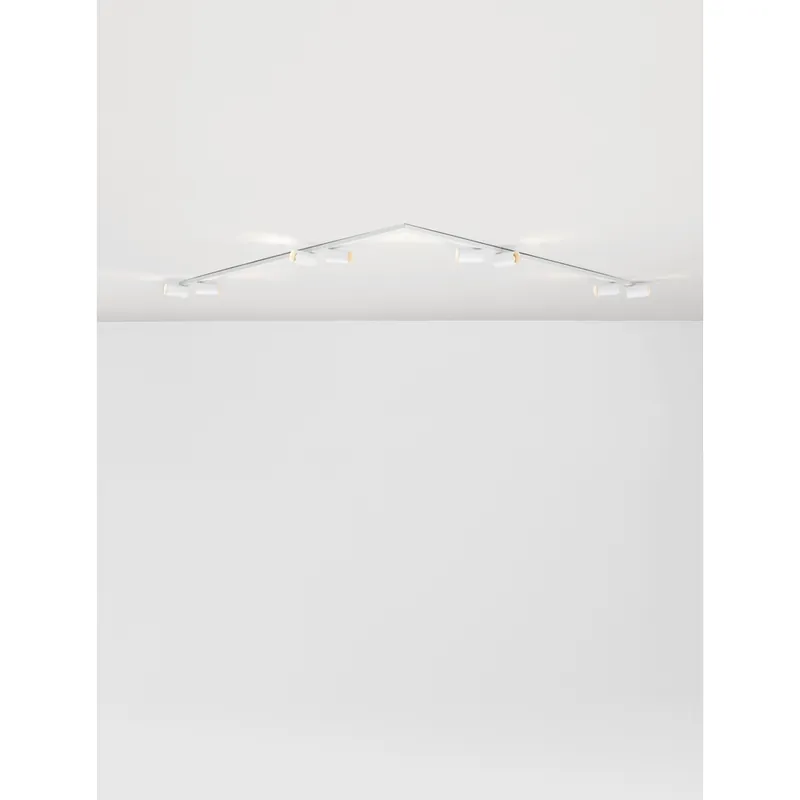 Express Levering Lyora - 8-lichts plafondlamp Oso wit