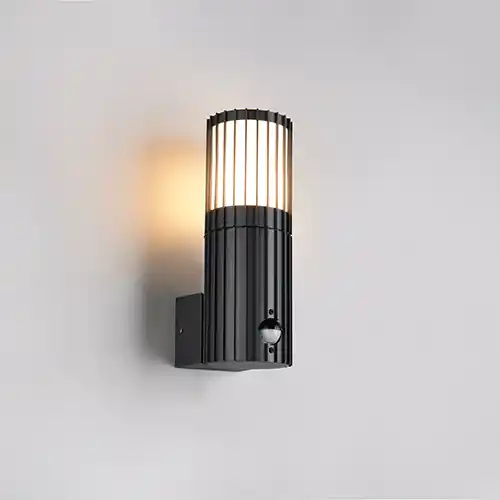 Favoriet Trio - Wandlamp Volga antraciet met sensor