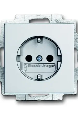 Laatste Kans ABB Busch-Jaeger Future wandcontactdoos centraalplaat inbouw 16A 250V RA KV Mat aluminium RAL 9006 IP20 2CKA002013A5293