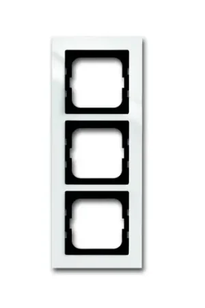 Merkproduct ABB Busch-Jaeger Axcent Afdekraam 3-voudig Horizontaal en verticaal Wit RAL 9016 IP20 2CKA001754A4333