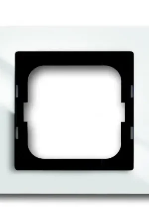 ABB Busch-Jaeger Axcent Afdekraam 1-voudig Horizontaal en verticaal Wit RAL 9016 IP20 2CKA001754A4331 Merkproduct