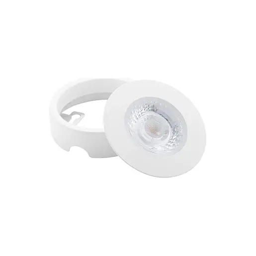 Interlight LED Cabiled Montageplaat opbouwringwit Aluminium Wit IL-CBSKW Beste Prijs