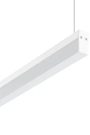 Aanbieding RZB Less is more 21 LED pendelarmatuur 830 aan/uit 3000K 17W 1008x21mm wit IP20 312229.002