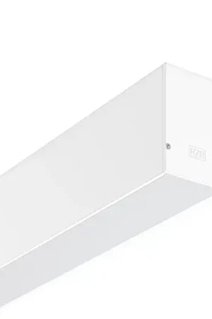Aanbieding RZB Less is more 50 LED armatuur aan/uit 830 3000K 3100lm 1127x57mm >80° - Steekklem wit 312306.002