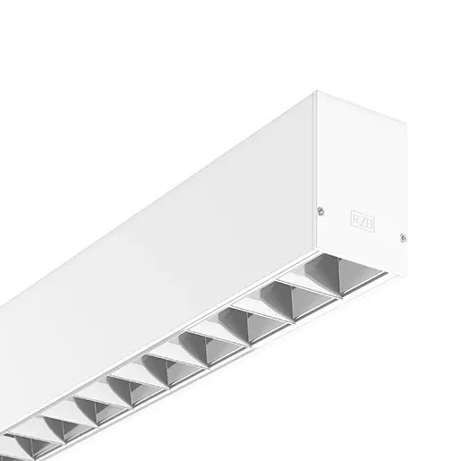 RZB Less is more 50 LED armatuur aan/uit 830 3000K 3350lm 1127x57mm Vrijstr Steekklem wit 312330.002 Beperkte Voorraad