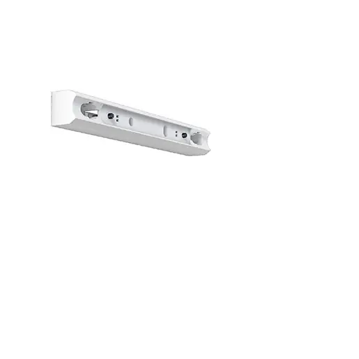 Flitsaanbieding RZB LED ISO-staafarmatuur voor lijnlampen aan/uit 300x35mm Schroefklem IP40 wit 41110.002.1