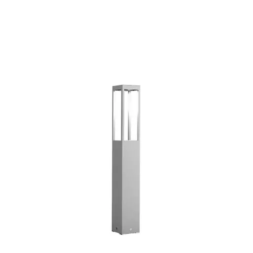 RZB Bocaro LED lichtpaal 830 Bolderarmatuur aluminium zilver IP66 611991.004 Exclusieve Aanbieding