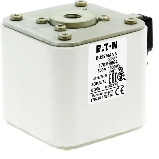 Eaton HOGE SNELHEID ZEKERING Smeltpatroon (mes) 500A Bestseller