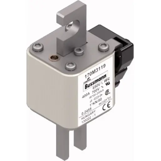 Eaton HOGE SNELHEID ZEKERING Smeltpatroon (mes) 400A Favoriet