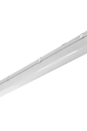 Beperkt Aanbod Macbright Ocean LED Armatuur 840 PC DVB1F 4000K 5500lm 1275x135mm DALI >80° - grijs 8717696090414