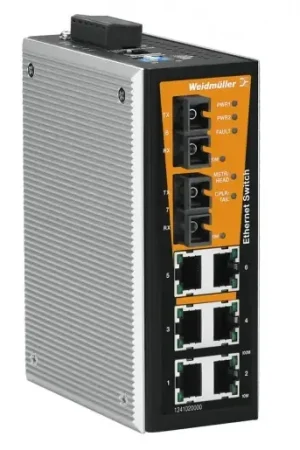 Weidmuller NETWORK SWITCH MANAGED FAST ETHERNET NUMBER OF PORTS 6X RJ45 2 * Nieuw
