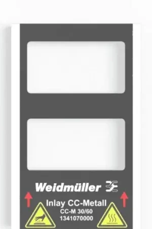 Weidmuller DEVICE MARKING 60 MM MICRO-ETCHED STAINLESS STEEL 1.4301 (ST) SILVE Snelle Levering