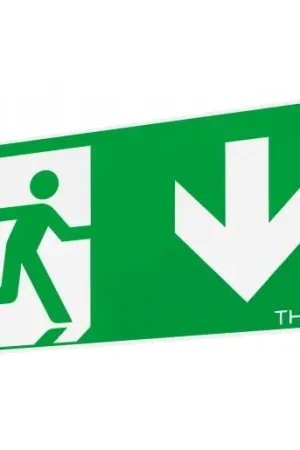 Thorn Voyager pictogram noodverlichting sigma iso Inlegvel/-plaat 96236786 Gratis Retour