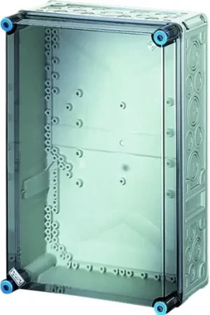 Betaalbaar Hensel Enymod Installatiekast leeg BM3 Kunststof 300x170x450mm 1 modulen Transparant deksel/deur IP65 MI 0300