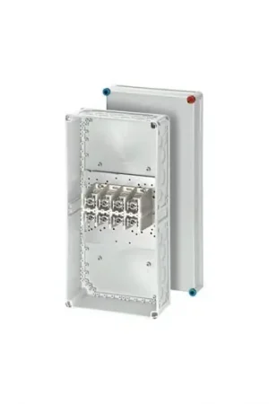 Aanbieding Hensel Kabeldoos IP65 BM4 2x 25-240/ 4x 25-120 mm² Cu/Alu 4 polig Grijs