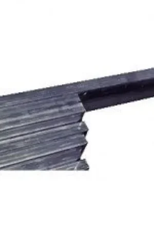 Hamel Railkoper vernikkeld 40x5mm 1,78kg p/m Nieuw