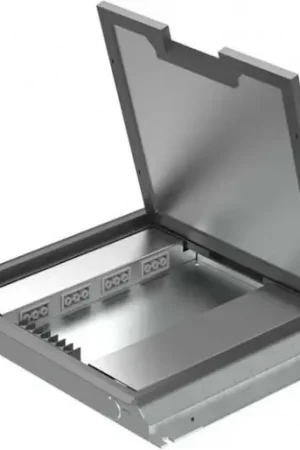 Exclusieve Aanbieding HPL VLOERDOOS INSTORT 32MM 4XCHASSIS 8XDATA KUNSTSTOF T3 KLAPDEKSEL