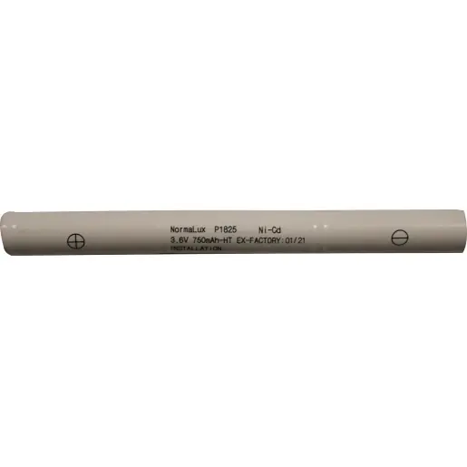 Normalux Ecolight Oplaadbare batterij 3.6V 750mAh Nikkel-cadmium P1825 Koopje
