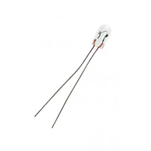 Finale Uitverkoop Bailey Subminiature Draadeind signaleringslamp 2700K 12V 0.36W 3.2mm Gloeilamp Buis eenkneeps (eenzijdige voeding) WE03120301