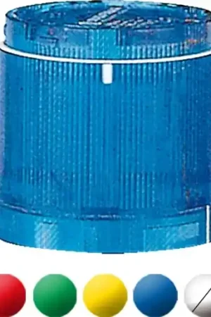ABB LICHTELEMENT K70 SERIE KNIPPEREND BLAUW 24VAC/DC LED INCL. Speciale Aanbieding