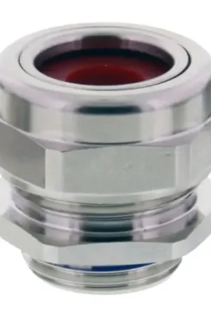 Alleen Vandaag Wiska Wartel messing vernikkeld low temp.met aardconus M12 doorl.3-5mm
