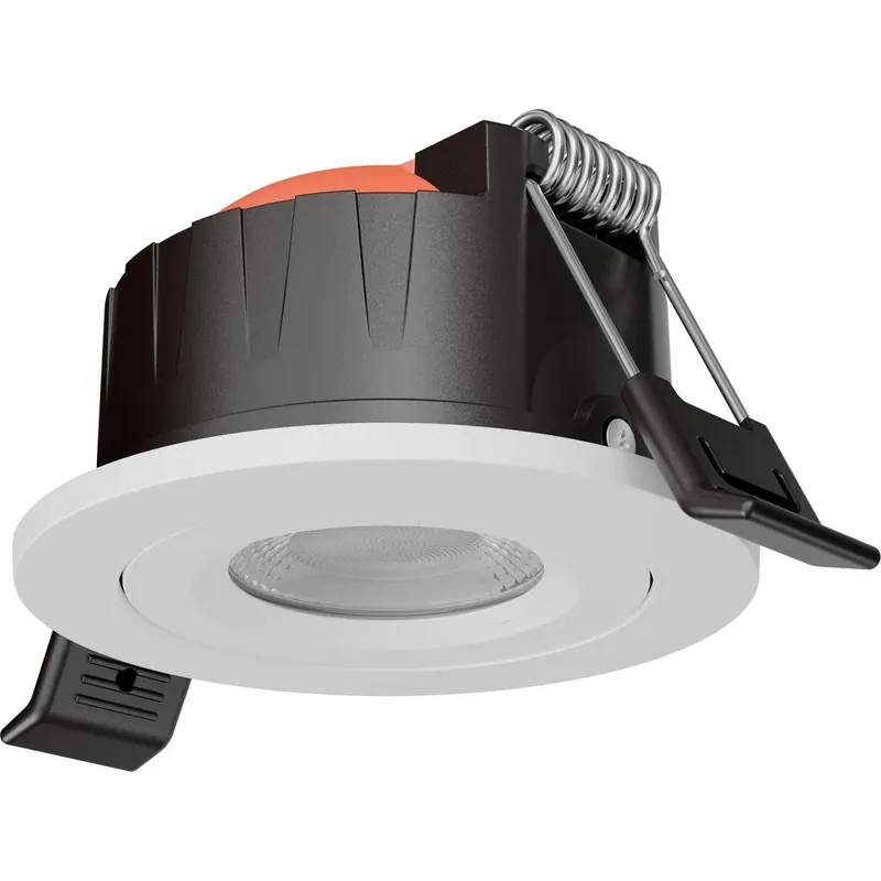 Ledvance Value Combo inbouwspot symm 2700 - 4000K 400 - 570lm 82x82mm DALI DALI-2 dimbaar 41-80° - Breedstralend IP65 zwart 4099854736551 Weekendaanbieding