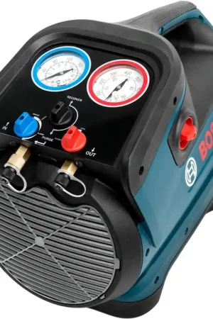 Bosch RG4.0 afpompunit met olievrije compressor 230V capaciteit gas 10,7 kg/u vloeistof 122,1 kg/u push/pull 410,5 kg/u (A2/A2L/A3) Alleen Vandaag