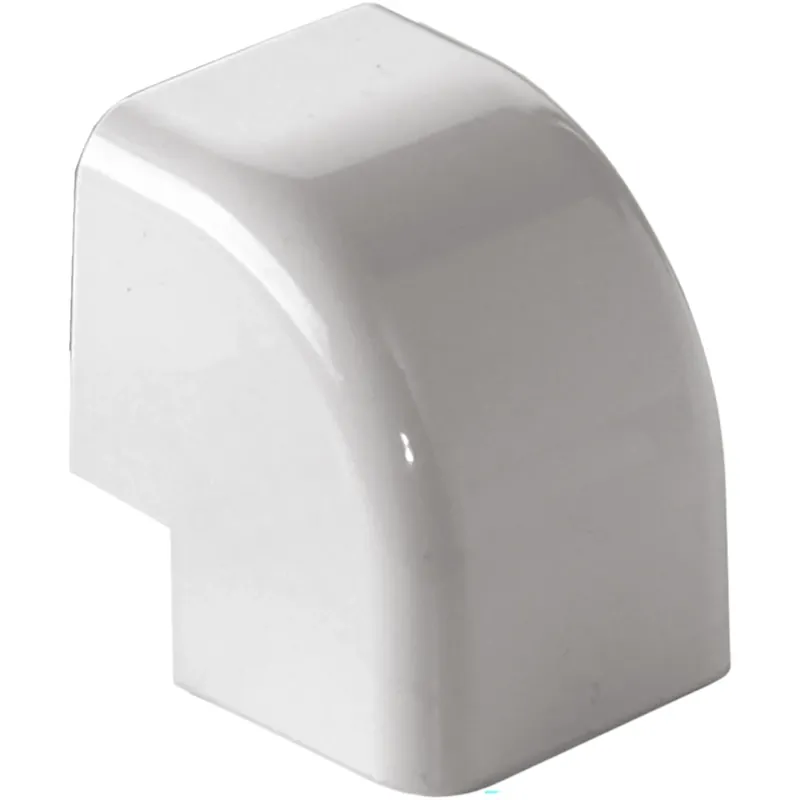 Aanbieding Canalplast ronde buiten bocht 90° AE70 Zuiverwit RAL9010