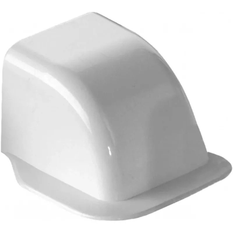 Canalplast muur afdekkap CM90 Zuiverwit RAL9010 Shop Nu