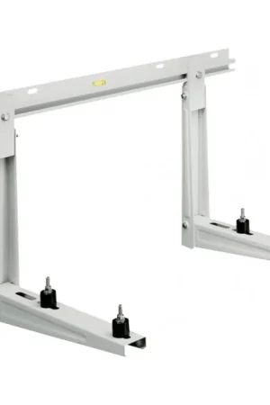 Merkproduct Rodigas MS219 wandbeugel Wit met inschuifrail b=1000 mm, l=550 mm, sleufgat h.o.h. max. 464 mm, max. 140 kg