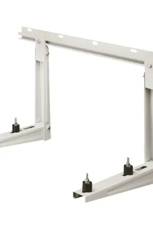 Rodigas MS207 wandbeugel Wit met inschuifrail b=800 mm, l=465 mm, sleufgat h.o.h. max. 375 mm, max. 140 kg Direct Verzonden