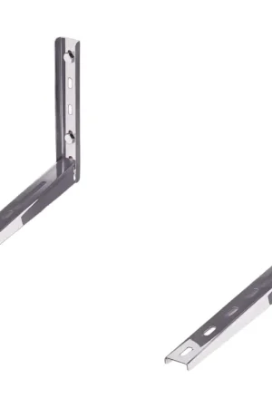 Koopje Rodigas MS111 wandbeugel RVS l=420 mm, max. 140 kg (set van 2 stuks)