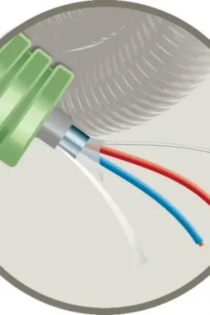 Green Flex 16mm/Afgeschermde signaalkabel 1x2x0,8/R100 B2CA S1D1A1 Goedkoop