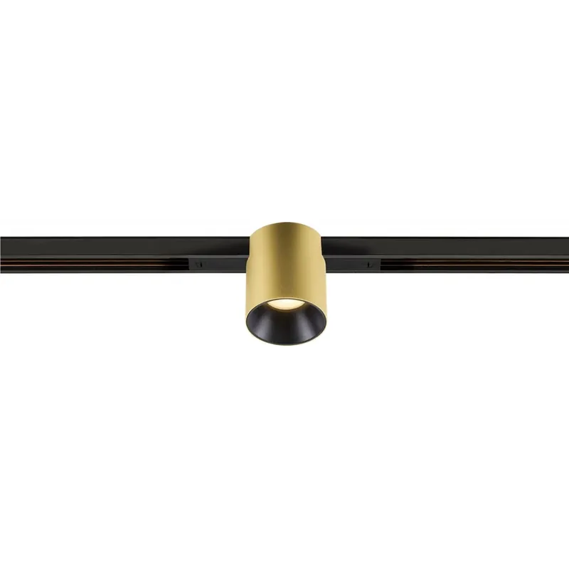 SLV Fix-it! railspot symm 2000K 70x70mm DALI DALI-2 21-40° - Mediumstralend Stroomrailadapter goud 1008955 Bestseller