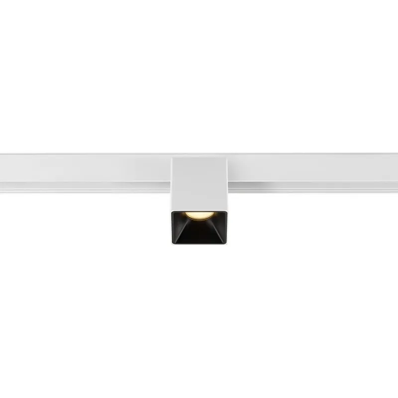SLV Fix-it! railspot symm 3000K 70x70mm DALI DALI-2 21-40° - Mediumstralend Stroomrailadapter wit 1008985 Finale Uitverkoop