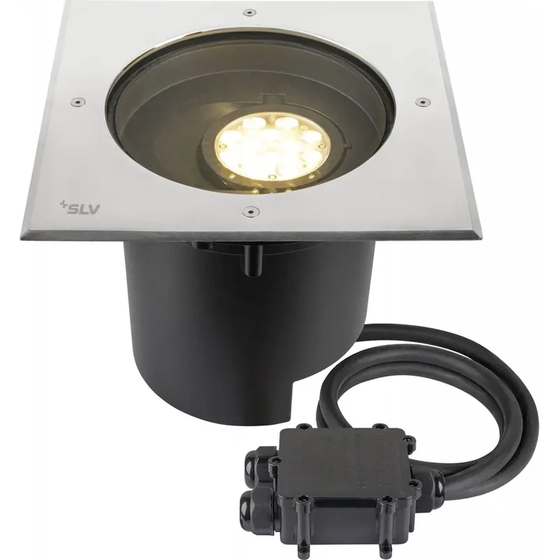 SLV DASAR® L asymmetrisch 3000K 70°/40° IP65/IP67 vierkant roest Beste Prijs