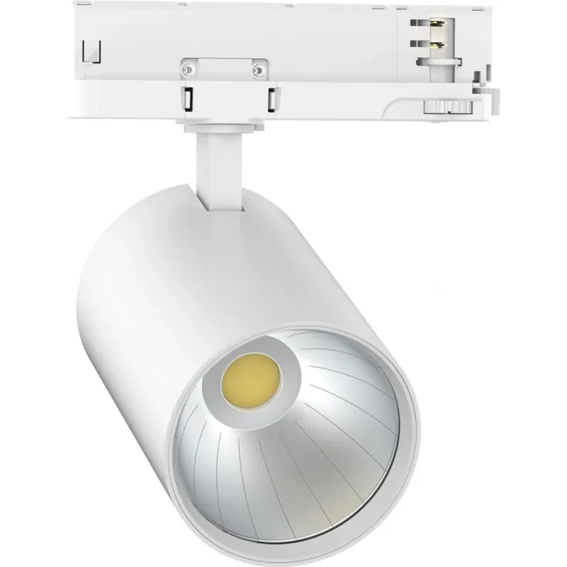 SLV 3-fasen railspot symm 4000K 173x90mm 41-80° - Breedstralend Stroomrailadapter wit 1010614 Seizoensaanbieding