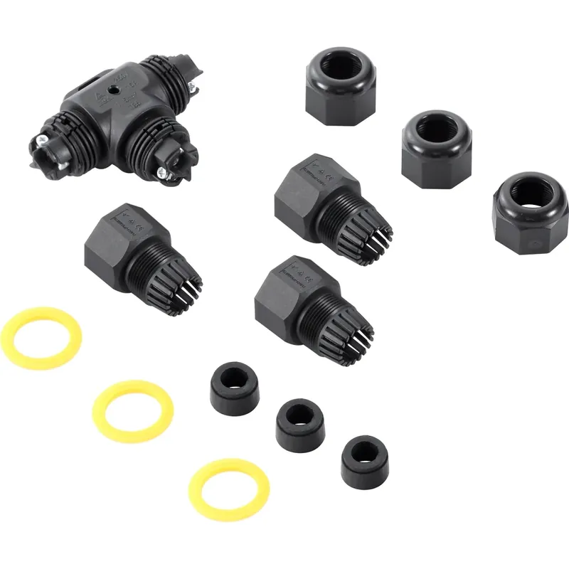 Rechtstreeks Van De Fabrikant Sylvania Interrata t-vormige kabelwartel 0mm² zwart 0049081