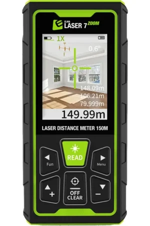 Nu Kopen Elma Professionele laserafstandsmeter 150m met digitaal vizier