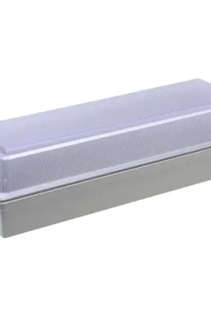 Bestseller Lightronics portiekarmatuur - buitenarmatuur 3000K 560lm 345x121mm lichtsensor Vrijstr Steekklem grijs AE721C3056006