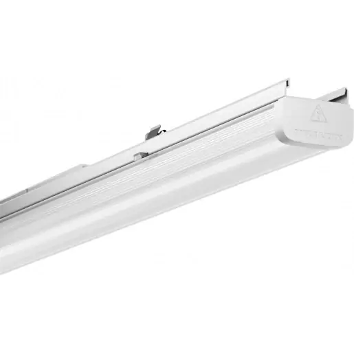 Nu Kopen Trilux 765... E-Line Next Fix LED lichtlijnarmatuur 830 prismatic wide (p-w) 3000K 4000lm 1474x71mm DALI IP50 wit 9002115694